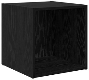 Gabinete para TV 2 pcs Preto 37 x 35 x 37 cm Madeira processada