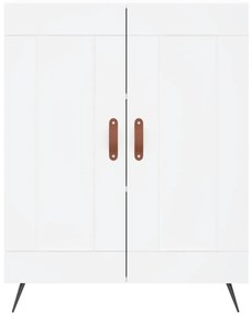 Armário alto 69,5x34x180 cm derivados de madeira branco