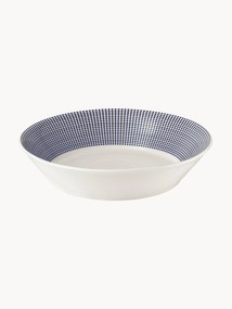 Prato de sopa em porcelana Pacific Blue