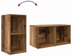Conjunto de Estantes para TV 8 pcs Madeira Antiga
