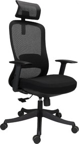 Cadeira de Escritório Executiva Shiba com Apoio Lombar Regulável