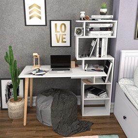 Secretária Vina – Branco – 133x55x146,4 cm