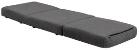Sofá-Cama Individual Taida – Cinzento – 68x60x26 cm