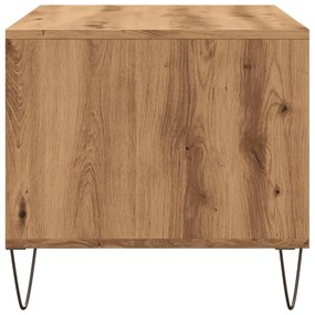 Mesa centro 90x49x45 cm derivados de madeira carvalho artisiano