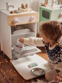 Agora -30€: Máquina de lavar louça, em madeira FSC® bege medio liso com motivo