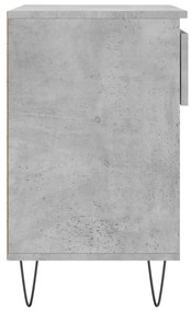 Sapateira 70x36x60 cm derivados de madeira cinzento cimento