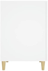 Secretária 140x50x75 cm derivados de madeira branco