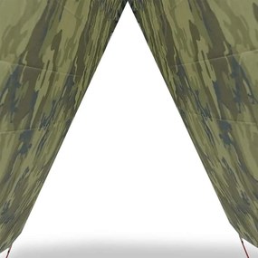 Lona de campismo 406x306 cm impermeável camuflagem