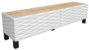 Móvel TV Lerze – Sapphire White – 149,2 cm x 35 cm x 38 cm