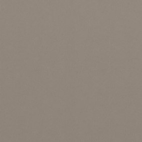 Tela de varanda 120x400 cm tecido Oxford cinzento-acastanhado
