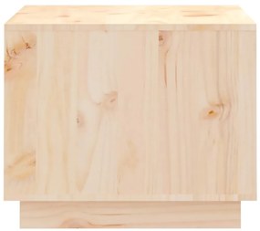 Mesa de centro 120x50x40,5 cm madeira de pinho maciça