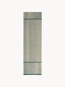 Passadeira de pelo curto com franjas Monochrome, Design Folkform