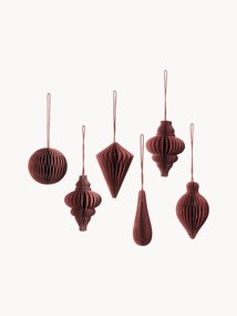 Ornamento para árvore Julet, conjunto de 6