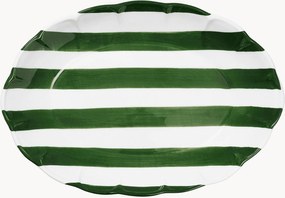 Travessa pintada à mão Stripe