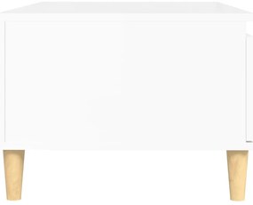 Mesa de centro 90x50x36,5 cm derivados madeira branco brilhante