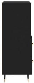 Aparador 34,5x34x90 cm derivados de madeira preto