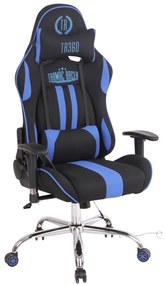 Cadeira Gaming Limit XM em tecido preto/azul