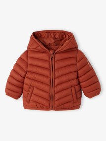 Oferta do IVA - Blusão leve com capuz, para bebé tomate
