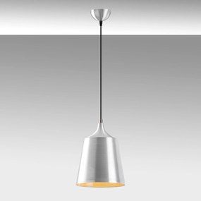Lustre Dodo – Prateado e Turquesa – 20 x 20 cm, Altura 125 cm