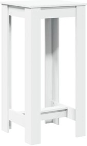 Mesa de bar 51x50x103,5 cm derivados de madeira branco
