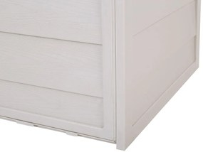 Caixa para exterior creme e verde 112 x 50 cm LOCARNO Beliani