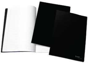 Caderno Liso Capa Preta A4 – 4School