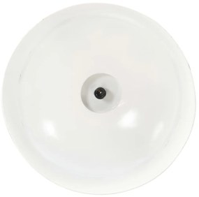 Candeeiro suspenso industrial 58 cm E27 branco