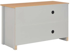Móvel de TV 95x39x58 cm cinzento