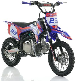MOTO Crianças CROSS Gasolina 125CC RXF-Z ROAN Junior Manual Azul