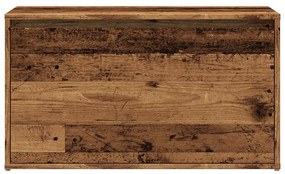 Banco de hall 80x40x45 cm madeira antiga madeira trabalhada