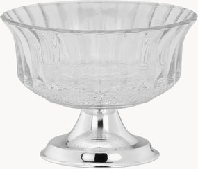 Taça de servir banhada a prata Alaric