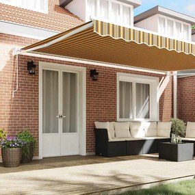 Toldo Retrátil Multicor 500x300 cm Tecido