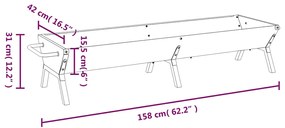 Conjunto de grelhador automático e tabuleiro aço inoxidável