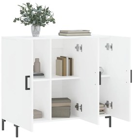 Aparador 90x34x80 cm derivados de madeira branco