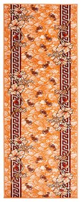 vidaXL Passadeira 100x350 cm polipropileno terracota