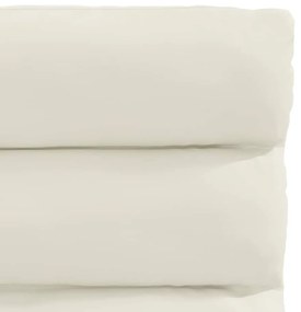 Cadeiras de jantar 6 pcs veludo cor creme