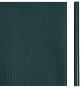 Painel de privacidade para jardim 35x0,19 m PVC verde fosco