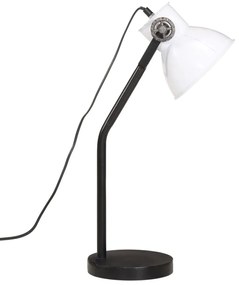 Candeeiro de secretária 25 W 17x17x60 cm E27 branco