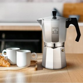 Cafeteira italiana de alumínio fundido Mokclassic 900 Shiny
