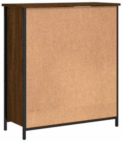 Aparador 70x30x80 cm derivados de madeira carvalho castanho