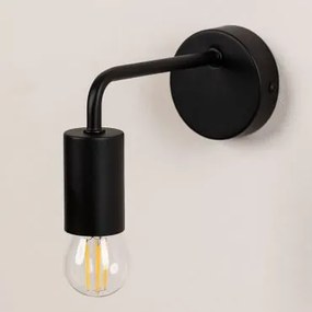 Luminária De Parede De Ferro Londy Preto - Sklum
