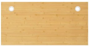 vidaXL Tampo de secretária 110x55x2,5 cm bambu