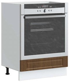 vidaXL Armário forno Porto derivados de madeira carvalho castanho