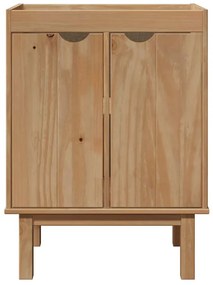 Armário de lavatório p/ WC OTTA 59x40x80 cm pinho maciço
