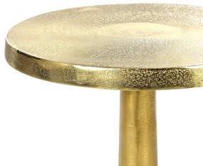 Mesa de apoio em metal dourado APITI Beliani