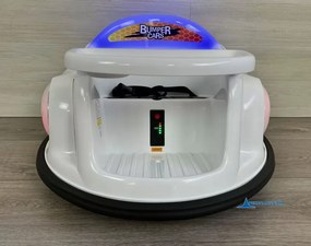 Carrinho de Choques elétrico para crianças Autogiro 12V Eléctrico Branco