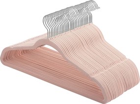 Conjunto 30 cabides 42 x 0,5 x 21,5 cm Rosa