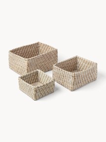 Seagrass Storage Baskets Aleya, Set of 3
