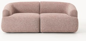 Sofá modular em bouclé Sofia (2 lugares)