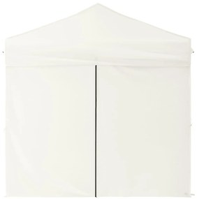 Tenda Dobrável Pop-Up Paddock Profissional Impermeável - 2x2 m - Creme